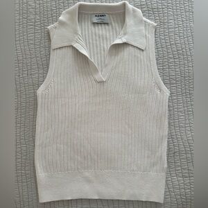 Old Navy Sleeveless Collared Sweater - new w/o tags - Med Tall